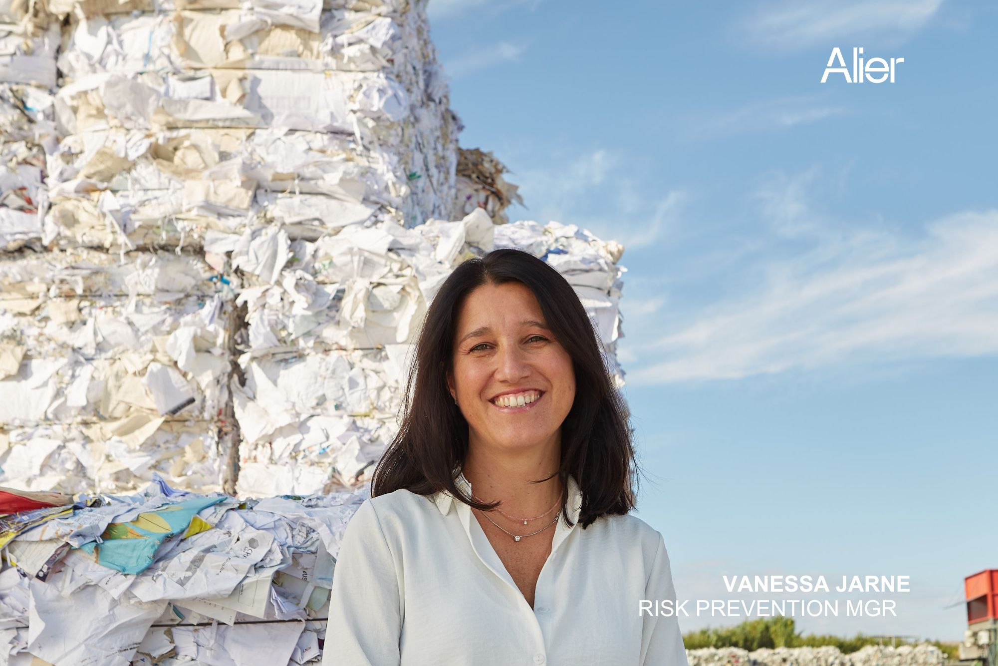 Vanessa Jarne - Risk prevention and health manager at Alier.