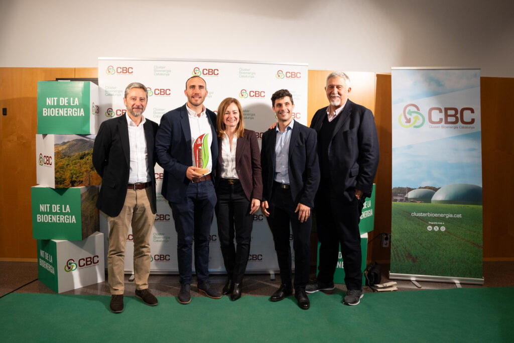ALIER i ENGIE: Guardonats amb el Premi Actuació Biomassa en els Premis de la Bioenergia 2024, atorgat pel Clúster Bioenergia Catalunya ( CBC)